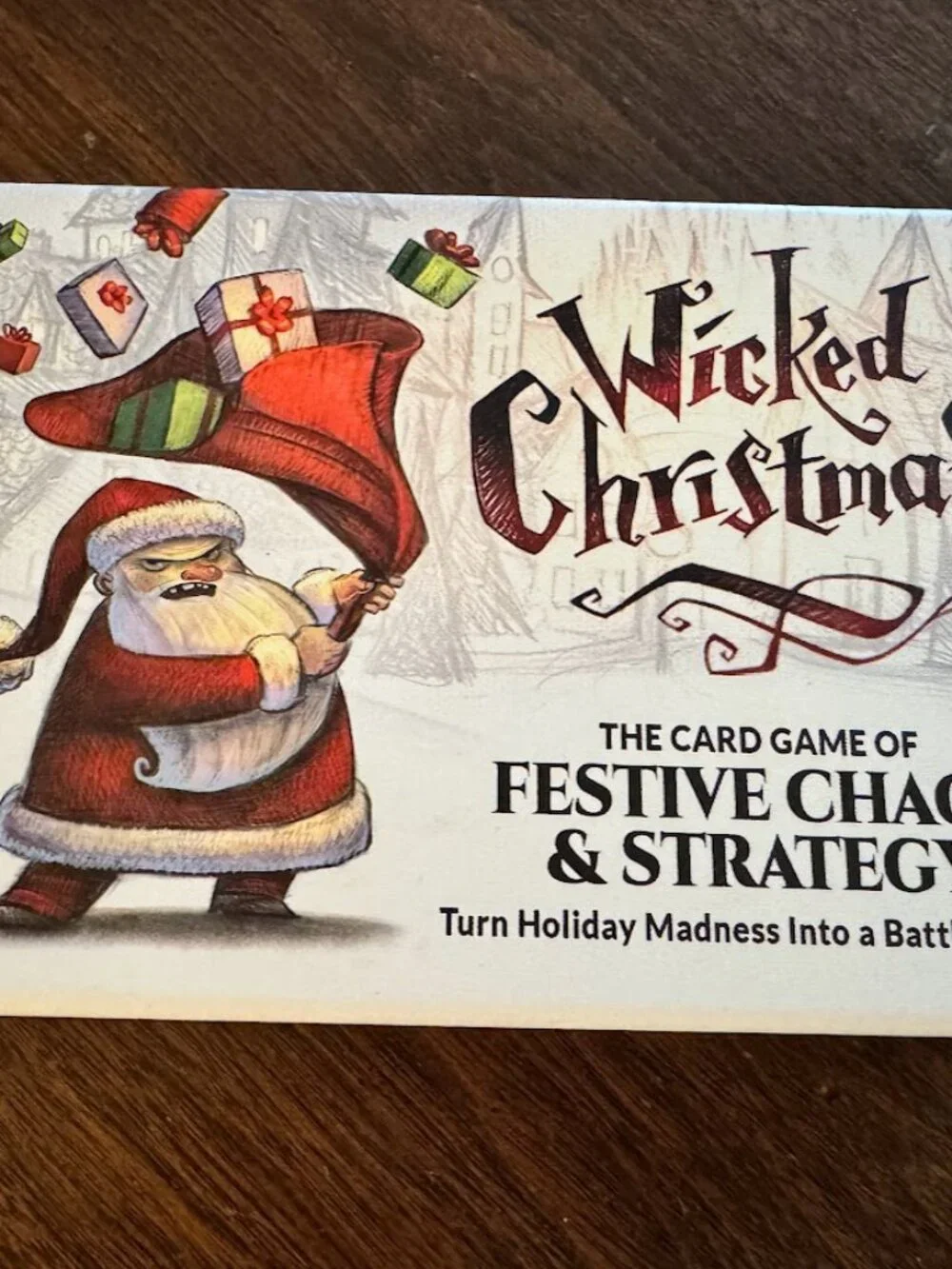 Wicked Christmas Card Game by Wonky Penguin Games